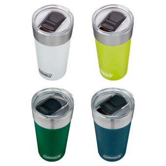 Kit com 4 Copos Térmico com Tampa 600ml Coleman