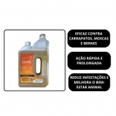 Colosso Pour On 1 Litro Ouro Fino Carrapatos Bernes Insetos