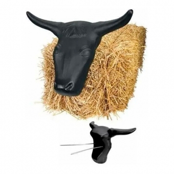 Cabeça de boi para Treino de Laço - Preto