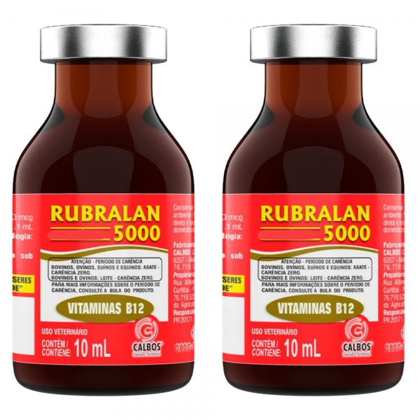 Kit 2 Rubralan 5000 50 ML