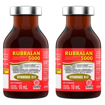 Kit 2 Rubralan 5000 50 ML
