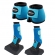 Kit Cloche e Caneleira For Horse Para Equinos Azul