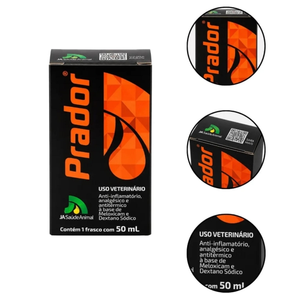 Kit Bovitam 250ml + Prador 50ml Saúde Animal