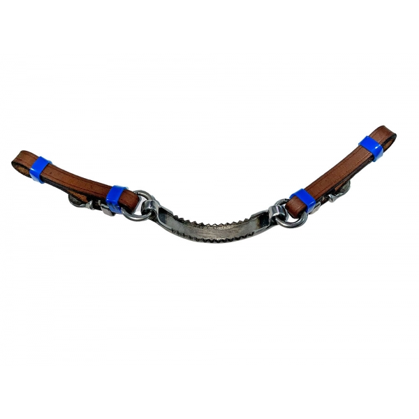 Barbela Serrilhada Inox Para Cavalos