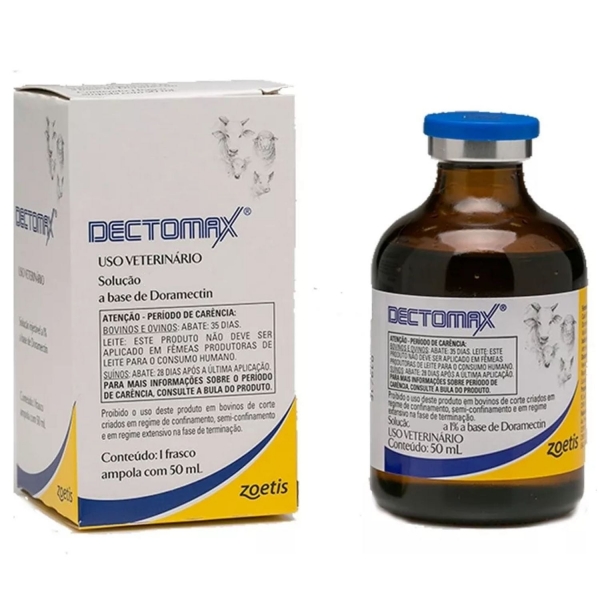 Kit Suplemento Bovino For Bov + Dectomax Zoetis Frasco 50ml
