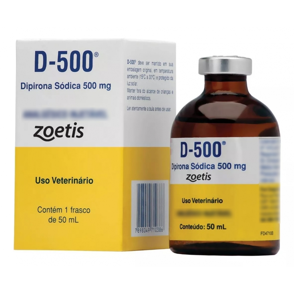 D-500 Dipirona Sódica 50ml  Zoetis