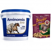Aminomix Forte Vetnil 2,5kg + Biscoito Petisco Supra Benefit