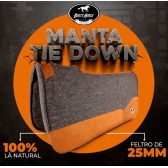 Manta de feltro TieDown - Boots Horse