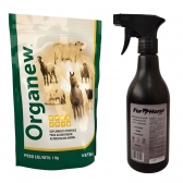 Kit Organew Vetnil 1kg + Desembaraçador For Horse 500ml