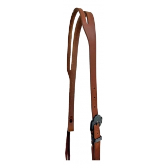 Cabeçada Rasgada em Couro para Cavalo