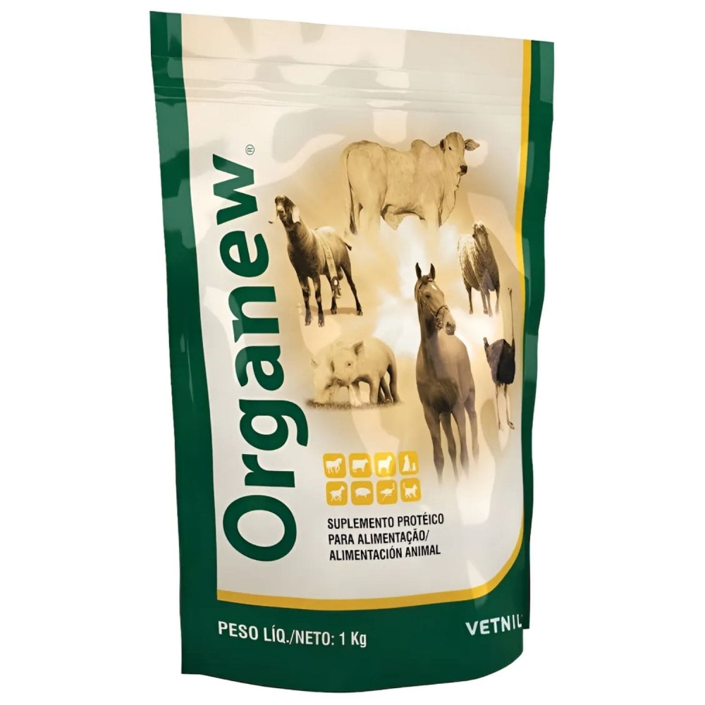 Vetnil Suplemento equino proteico em pó Vetnil Organew 1 kg