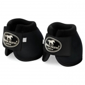 Par Cloche Preta Para Cavalo Poteção Boots Horse Tamanho M