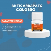 Kit 2 Colosso 25ml Pulverização Carrapato Piolho Mosca Ourofino