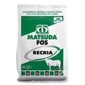 kit Sal Branco 25KG + Suplemento Mineral Bovinos Fós Recria