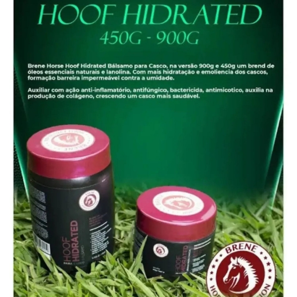 Kit Hoof Hidrated Bálsamo Casco + Desembaraçador ForHorse 1L
