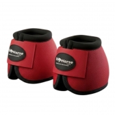Kit Cloche e Caneleira For Horse Para Equinos Vermelho