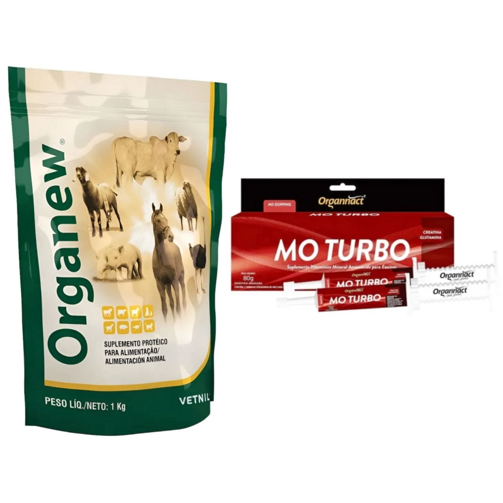 Kit MO Turbo 80g + Organew Vetnil 1kg