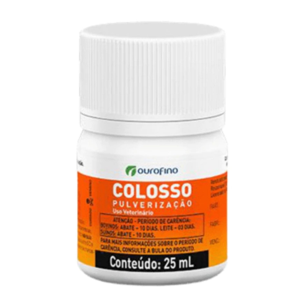 Colosso 25ml Pulverização Carrapato Piolho Mosca - Ourofino