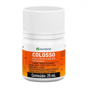 Colosso 25ml Pulverização Carrapato Piolho Mosca - Ourofino