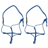 Kit 2 Cabresto 7 Nós de Alta Performance Resistência Conforto - Azul