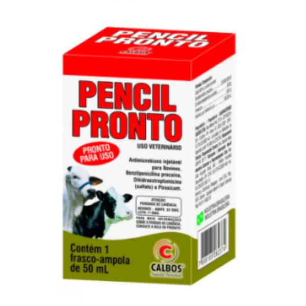 Kit 2 Pencil Pronto 50 ml controle infecções rebanhos