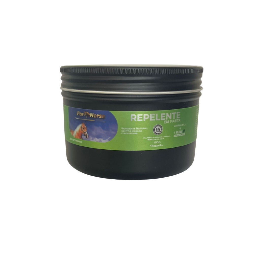 Repelente de Moscas para Cavalos Pasta Citronela 150g  Proteção para Equinos