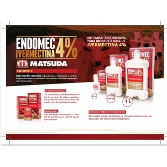 Endomec Matsuda 1L - Ivermectina 4%
