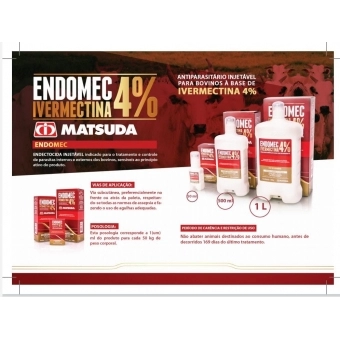 Endomec Matsuda 1L - Ivermectina 4%