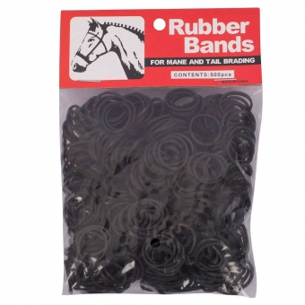 Elástico para Crina e Rabo de Cavalo - Rubber Bands 500 un