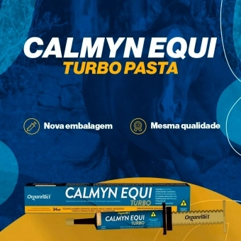 Calmyn Equi Turbo Pasta 34ml Organnact Equinos