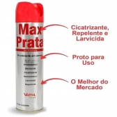 Max Prata 200ml Antisséptico Veterinário Uso Externo Spray