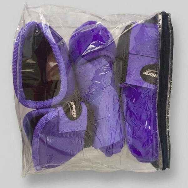 Kit de Cloche Completo For Horse Para Equinos - Roxo