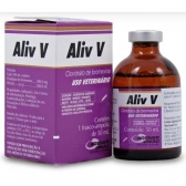 Aliv V 50 Ml Tratamento Respiratório Para Equinos