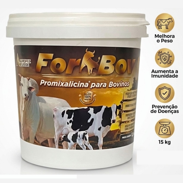 Kit Fós Prime Matsuda 25kg + Suplemento Gado For Bov 1,5kg