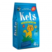 Areia Para Gato Kets 4 kg