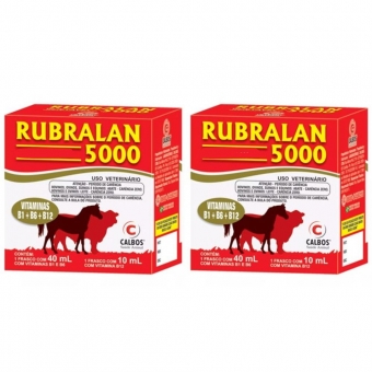 Kit 2 Rubralan 5000 50 ML