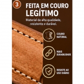 Barrigueira Traseira de Couro Cavalo Mula Resistente