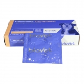 Vermífugo Biovet Vermivet Composto Cães E Gatos 600mg 4 Comp
