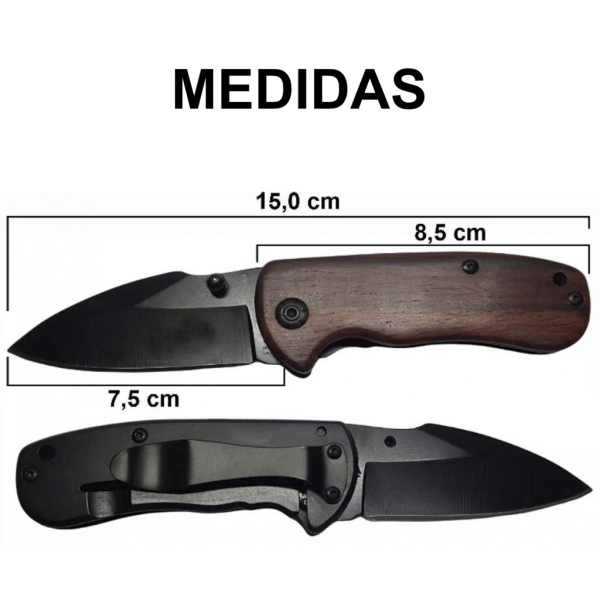 Canivete Böker Plus Cabo de Madeira