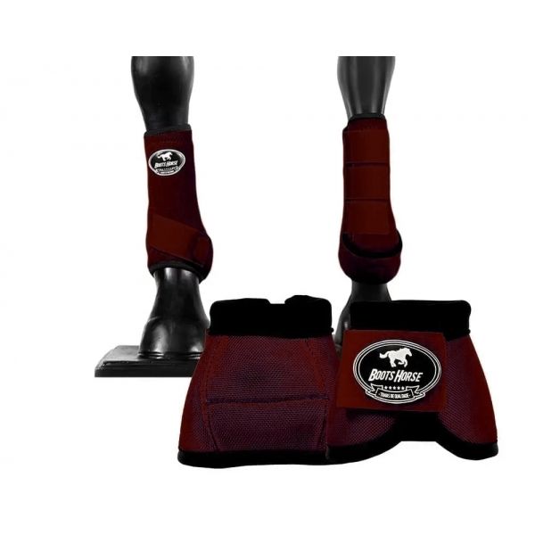 Kit Color Cloche e Caneleira Boots Horse
