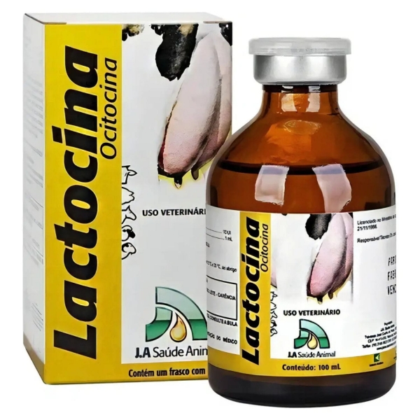 Lactocina Ocitocina Ja Saude Animal Parto Vacas 100ml