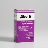 Aliv V 50 Ml Tratamento Respiratório Para Equinos
