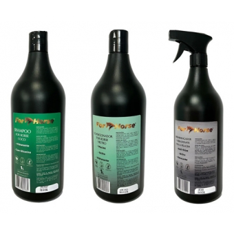 Kit Shampoo Coco Condicionador Desembaraçador For Horse 1 L