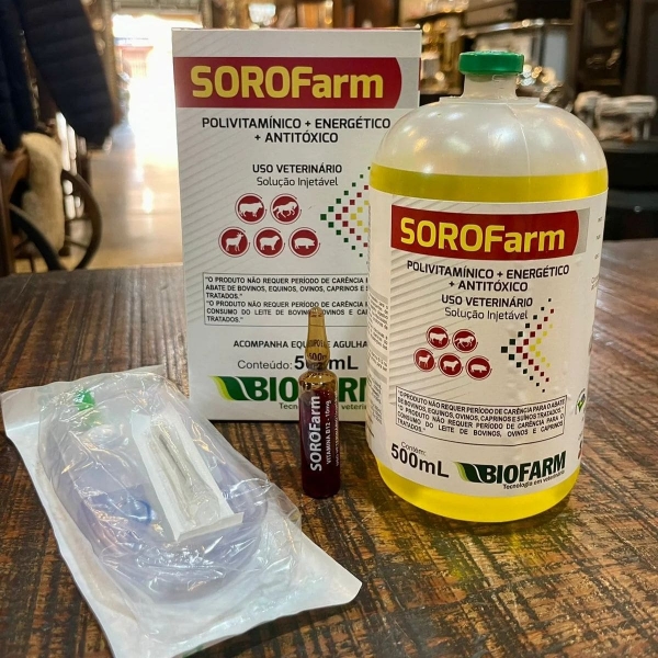 Sorofarm 500ml Polivitamínico Antitóxico Energeti - Biofarm