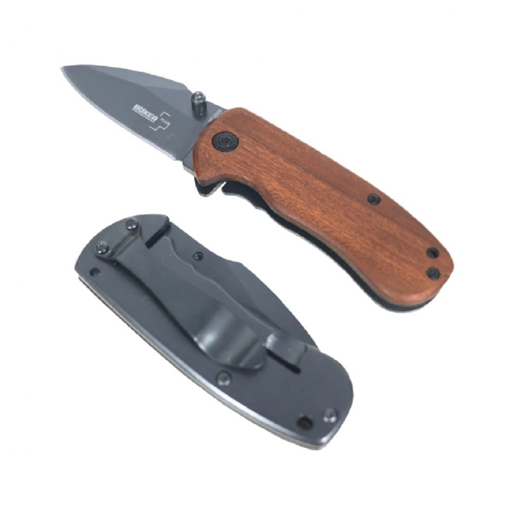 Canivete Böker Plus Cabo de Madeira