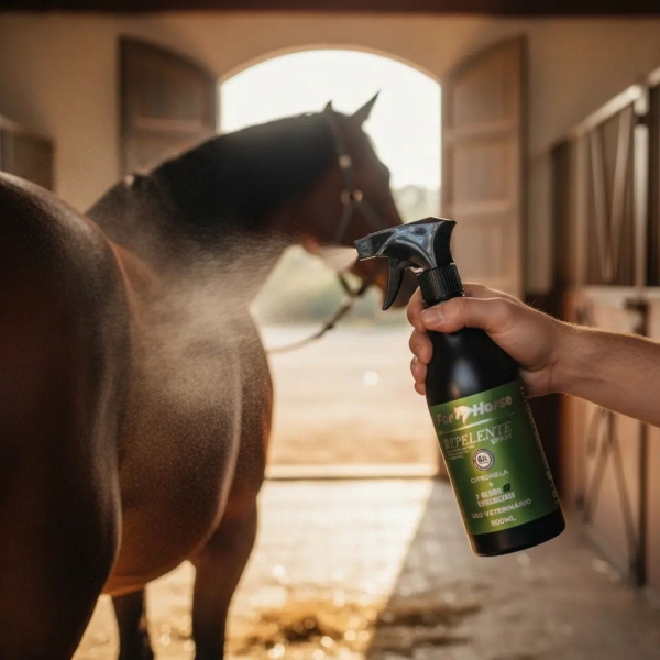 Kit For Horse Desembaraçador 500ml e Repelente Natural 500ml