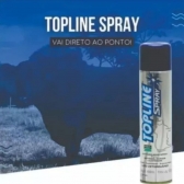 Kit TopLine Spray 400ml + Pouron Carrapaticida Inseticida 1L