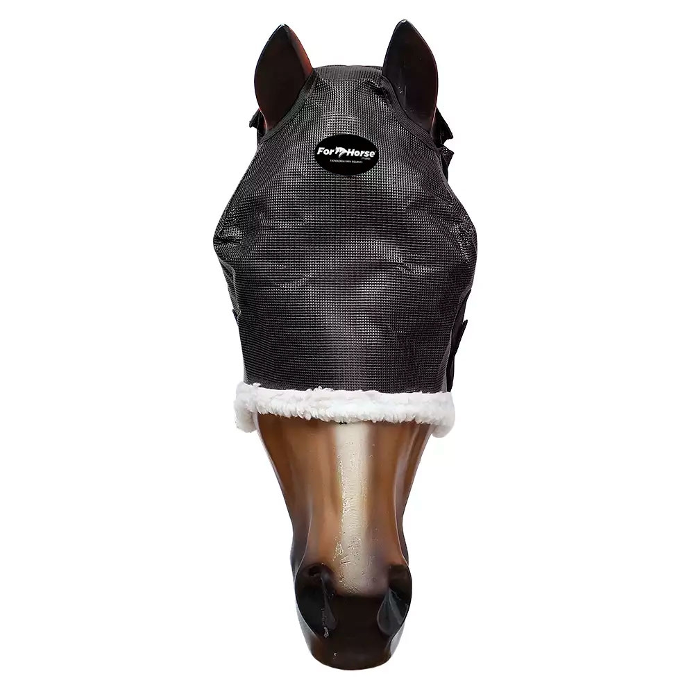 Máscara de Proteção contra moscas For Horse - PRETO