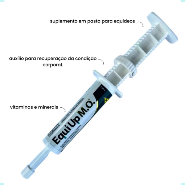 Kit Ivermic Gel para Equinos 12g + Equi Up MO 80g