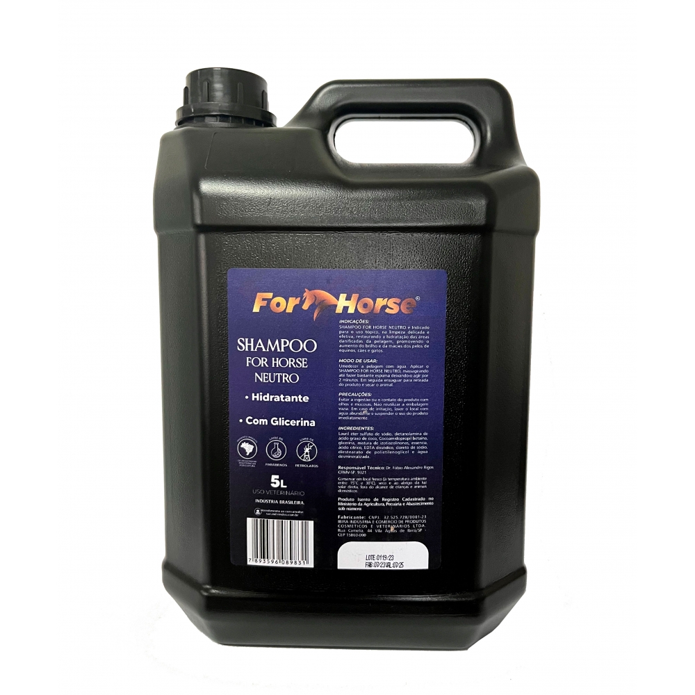 Shampoo Neutro For Horse 5 L